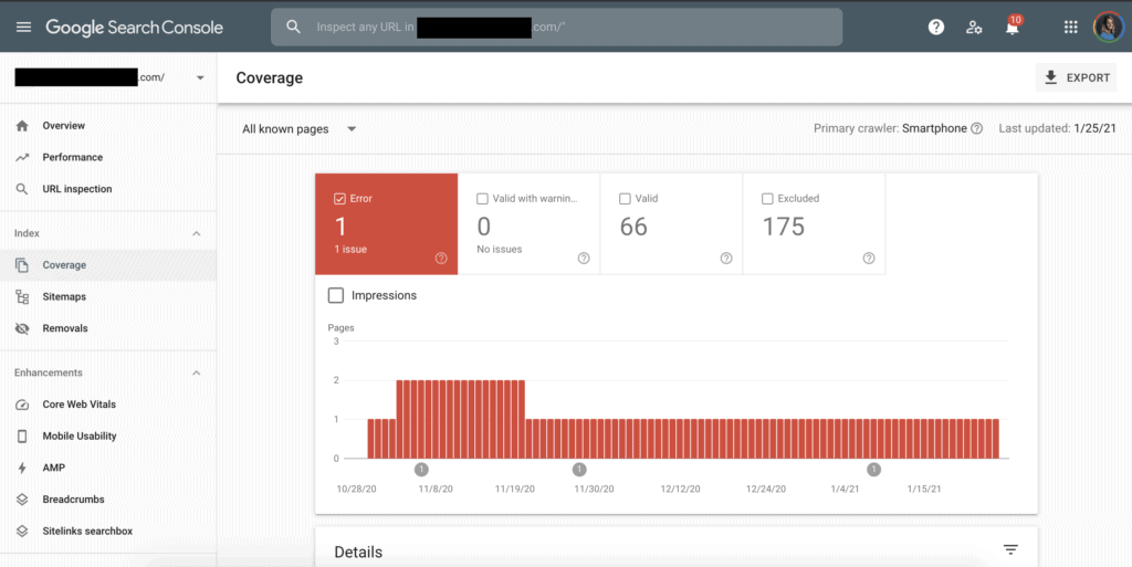 how to set up google search console