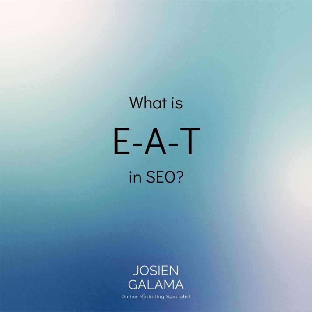 what is EAT in seo