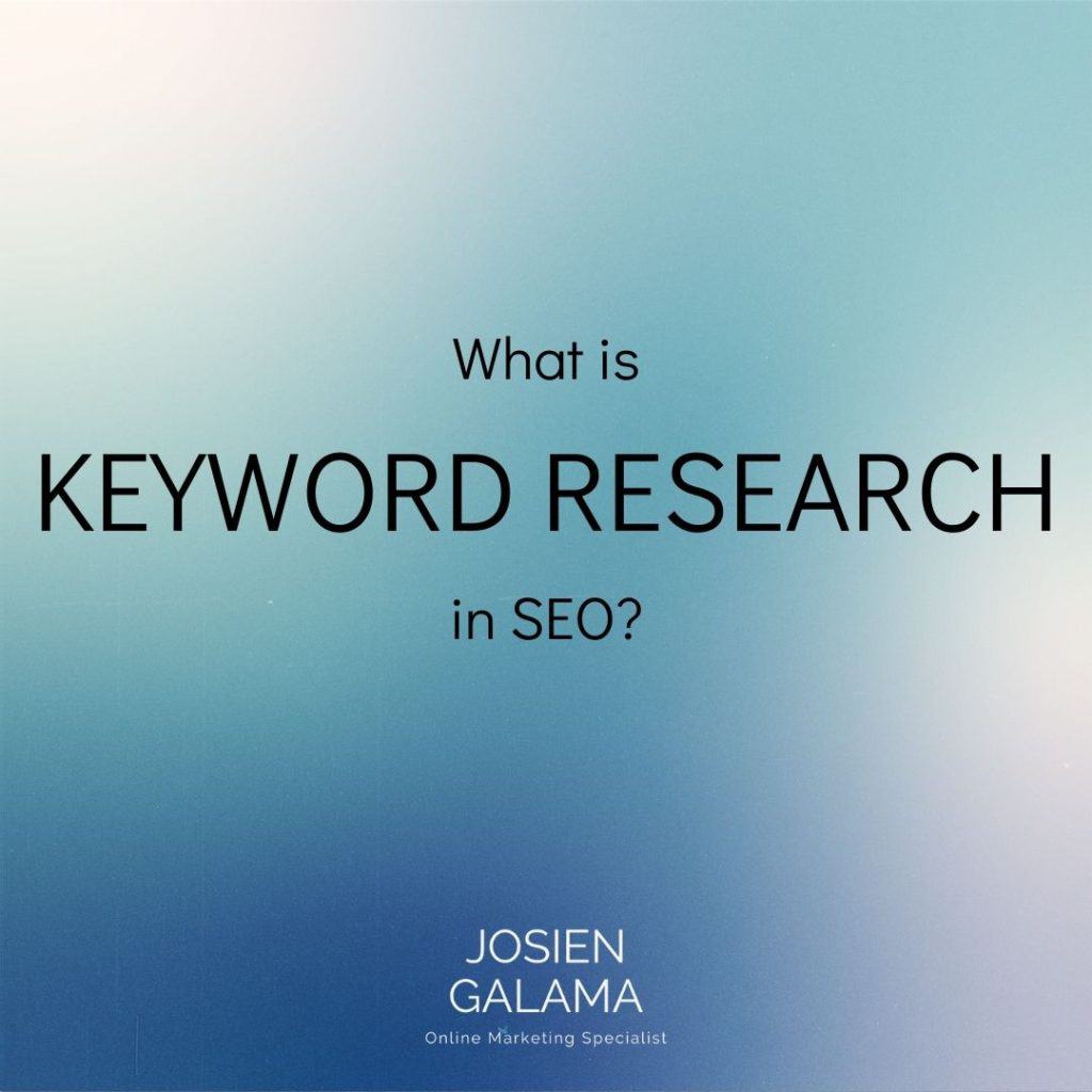 what is keyword research