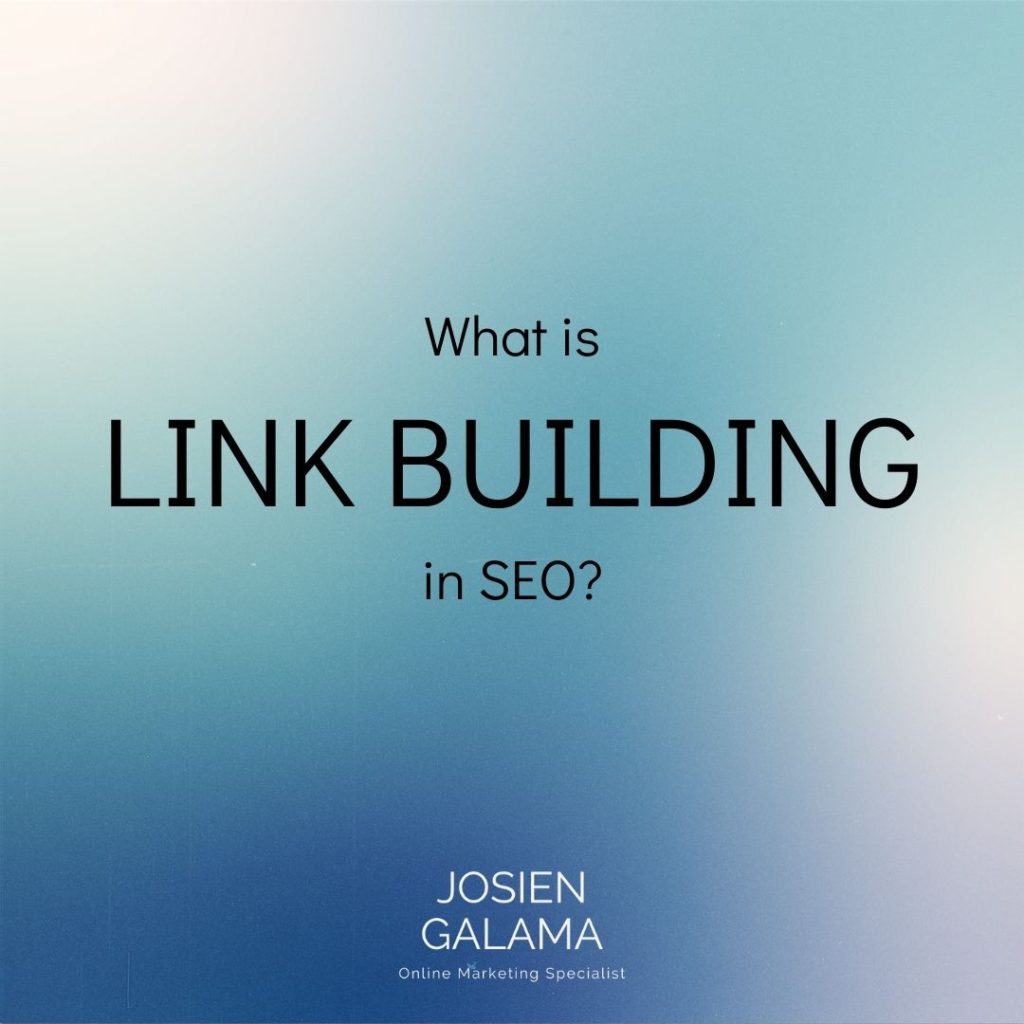 what is linkbuilding
