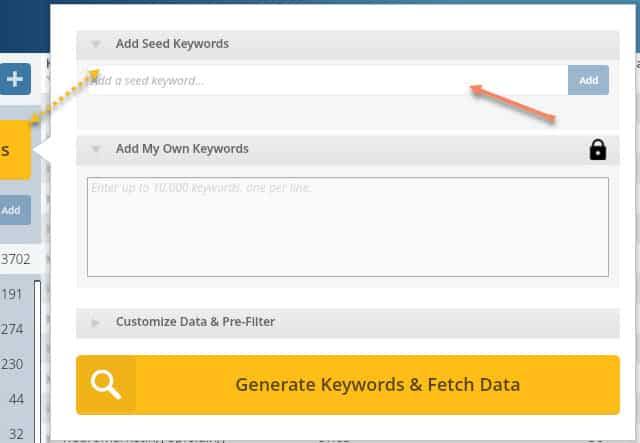 seo and keyword research with long tail pro