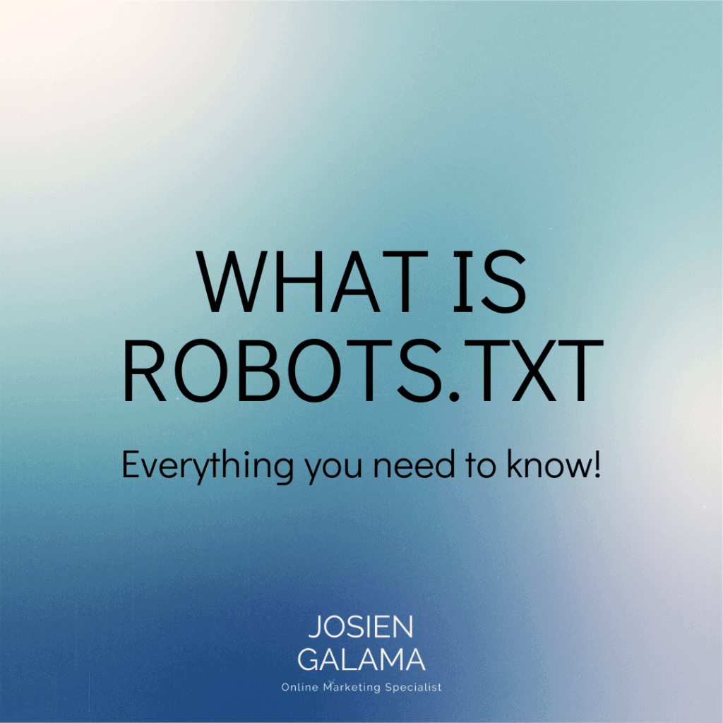 what is robots.txt